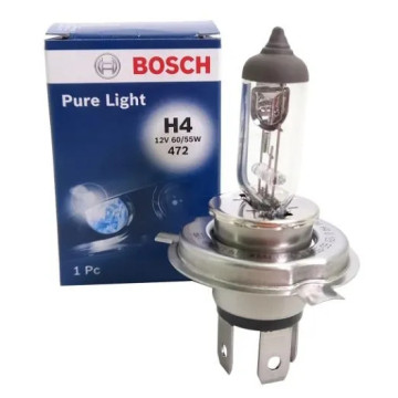 Лампа галог H4 12V60/55W (BOSCH) 1987302041