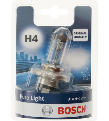 Лампа галог H4 12V60/55W (BOSCH) блистер 1987301001