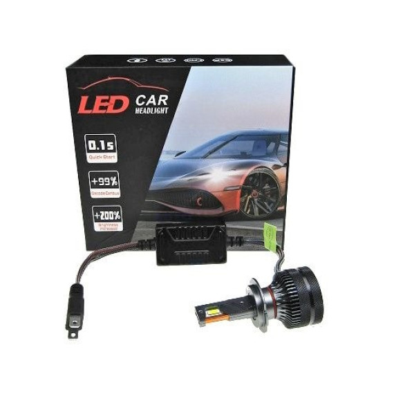 Светодиод H 7 LED 12-48V 60W 6000K (к-т 2шт) "LED CAR HEADLIGHT"