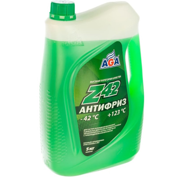 Антифриз AGA 5кг (AGA049z) (зелёный)