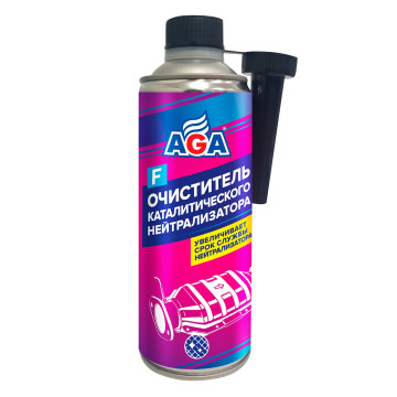 Очиститель системы питания 335 мл (AGA) AGA807F каталитического нейтрализатора