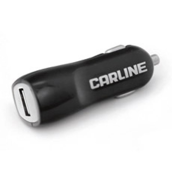 Адаптер CARLINE 1хUSB в прикурив. черный