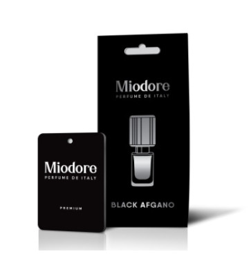 Ароматизатор подвес картон (AREON) MIODORE - Black afgano MDKP-19