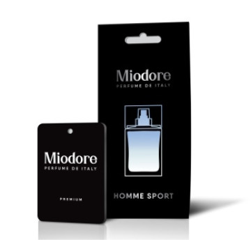 Ароматизатор подвес картон (AREON) MIODORE - Homme sport MDKP-4