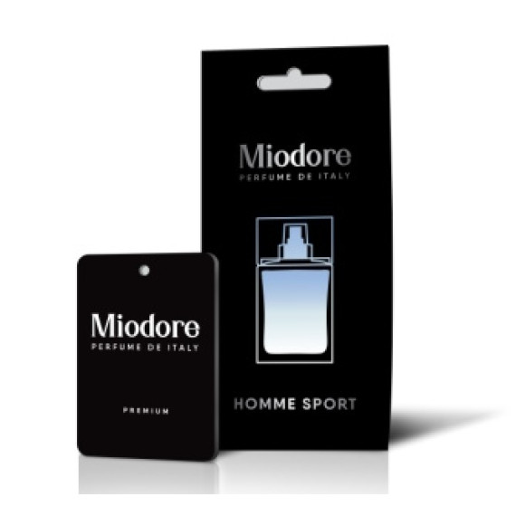 Ароматизатор подвес картон (AREON) MIODORE - Homme sport MDKP-4