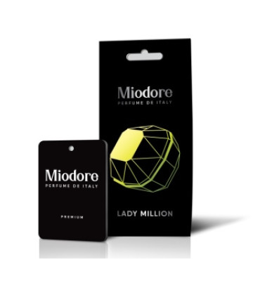 Ароматизатор подвес картон (AREON) MIODORE - Lady million MDKP-16
