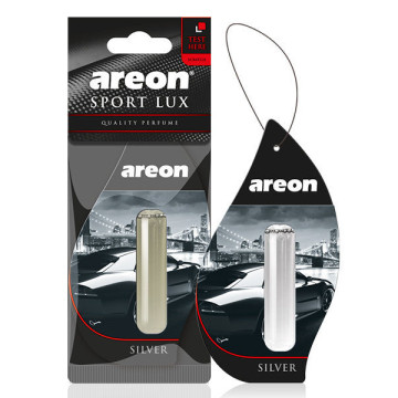 Ароматизатор подвес жидкий (AREON) Серебро LIQUID LUX 5ml бутылочка 704LX02