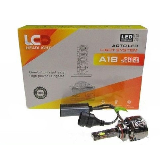 Светодиод HB4 LED 12-24V 120W 6000K (к-т 2шт) "LED HEADLIGHT"