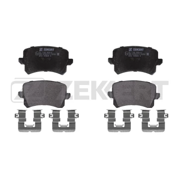 Колодки торм. диск. задн. Audi A6 III 05- Q3 11- VW Passat VI-VII 05- CC VII 08- Tiguan 07- Hav
