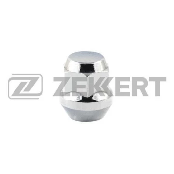 Гайка колесная конус M12 x 1 5 L=27 ключ 19 Хром