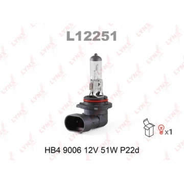 Лампа галогенная HB4 9006 12V 51W P22D