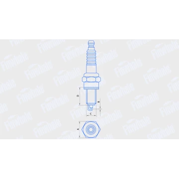 Свечи ГАЗ дв УМЗ А-274 (Finwhale) FS46 Hundai, Kia 1.4--1.6 (шт)